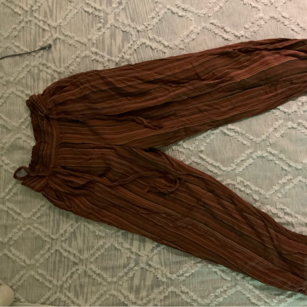 Multi colored Striped American Eagle Pants